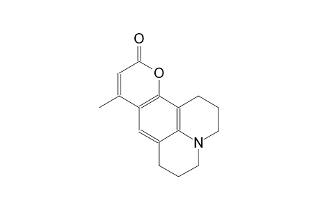 9-methyl-2,3,6,7-tetrahydro-1H,5H,11H-pyrano[2,3-f]pyrido[3,2,1-ij]quinolin-11-one