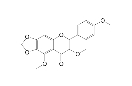 7,9-Dimethoxy-6-(4-methoxyphenyl)-[1,3]dioxolo[4,5-G]chromen-8-one