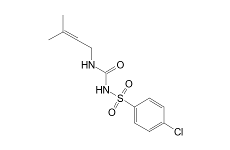 1-[(p-chlorophenyl)sulfonyl]-3-(3-methyl-3-butenyl)urea