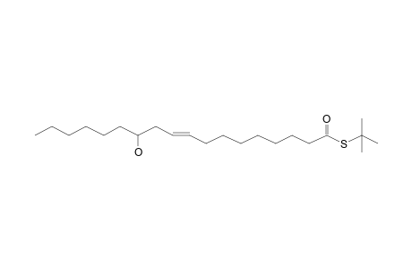 9-Octadecenethioic acid, 12-hydroxy-, S-t-butyl ester