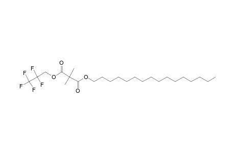 Dimethylmalonic acid, hexadecyl 2,2,3,3,3-pentafluoropropyl ester