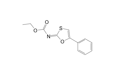 Carbamic acid, N-[5-phenyl-1,3-oxathiol-2-ylidene]-, ethyl ester
