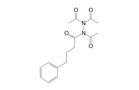 4-Phenylbutanehydrazide, N,N,N'-triacetyl-