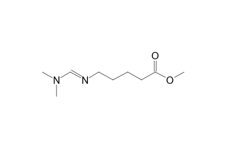 5-Aminovaleric acid, N-dimethylaminomethylene-, methyl ester