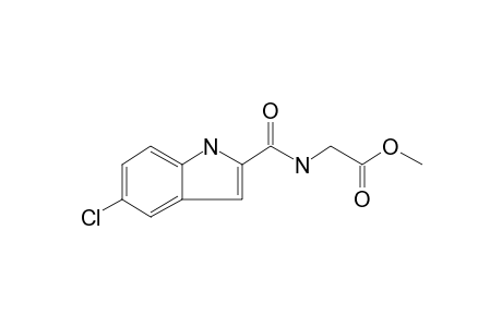 Methyl {[(5-chloro-1H-indol-2-yl)carbonyl]amino}acetate