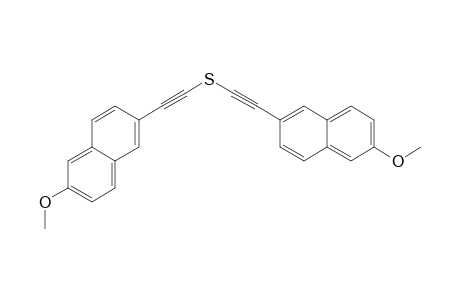 bis[2-(6-Methoxy-2-naphthyl)ethynyl] sulfide