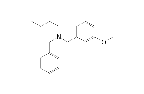 N-Benzyl-N-(3-methoxybenzyl)butanamine