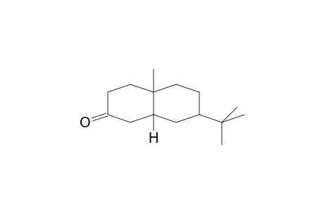 7-tert-Butyl-10-methyl-cis-decalinone-2