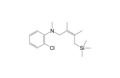 2-chloro-N-[(Z)-2,3-dimethyl-4-trimethylsilyl-but-2-enyl]-N-methyl-aniline