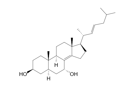 5.alpha.-Cholest-8(14),22-diene-3.beta.,7.alpha.-diol