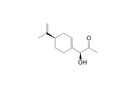 (1S)-1-hydroxy-1-[(4R)-4-isopropenyl-1-cyclohexenyl]acetone
