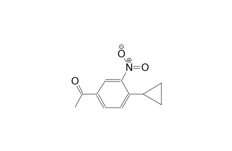 ethanone, 1-(4-cyclopropyl-3-nitrophenyl)-