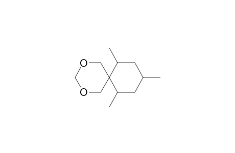 2,4-Dioxaspiro[5.5]undecane, 7,9,11-trimethyl-