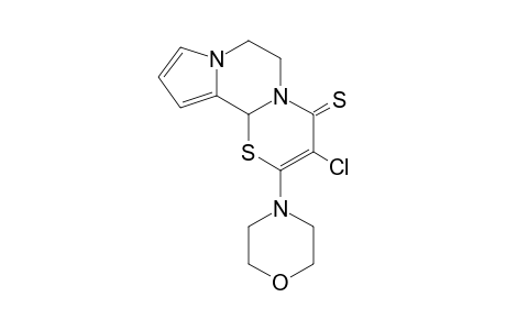 3-Chloro-2-morpholin-4-yl-6,7-dihydro-4H,11bH-pyrrolo-[2',1':3,4]-pyrazino[2,1-b][1,3]thiazine-4-thione