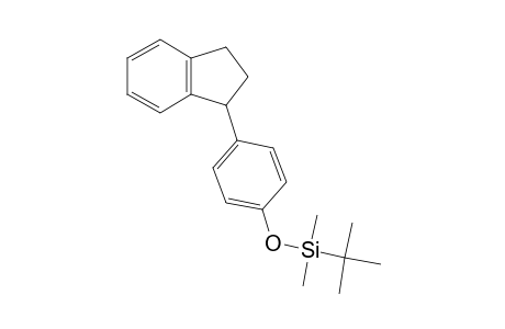 1-[4-[(tert-Butyldimethylsilyl)oxy]phenyl]-2,3-dihydro-1H-indene