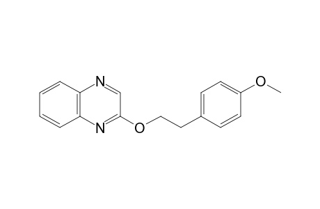 2-[(p-methoxyphenethyl)oxy]quinoxaline