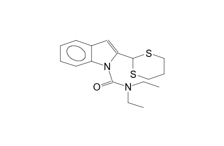 1H-INDOLE-1-CARBOXAMIDE, 2-(1,3-DITHIAN-2-YL)-N,N-DIETHYL-