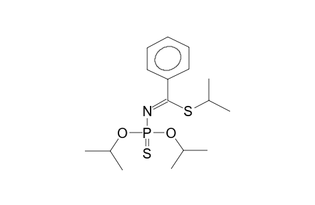 O,O-DIISOPROPYL-N-(ALPHA-ISOPROPYLTHIOBENZYLIDENE)AMIDOTHIONOPHOSPHATE