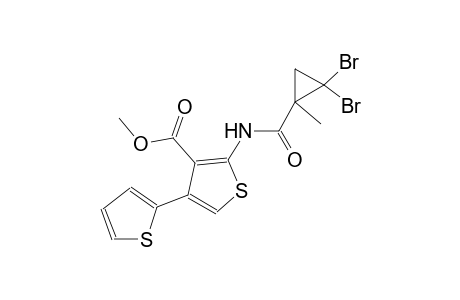 methyl 5'-(2,2-dibromo-1-methylcyclopropanecarboxamido)-[2,3'-bithiophene]-4'-carboxylate