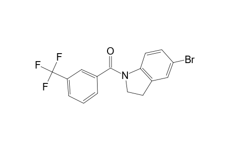 5-Bromo-1-[3-(trifluoromethyl)benzoyl]indoline