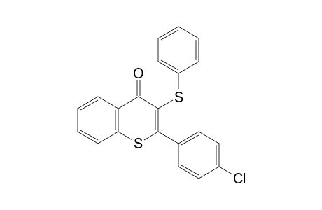 2-(4-Chlorophenyl)-3-(phenylthio)-4H-thiochromen-4-one