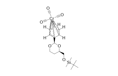 TRICARBONYL-[(2S,4S)-4-[(TERT.-BUTYLDIMETHYLSILYL)-OXY]-METHYL-2-(6-ETA-PHENYL)-1,3-DIOXAN]-CHROMIUM
