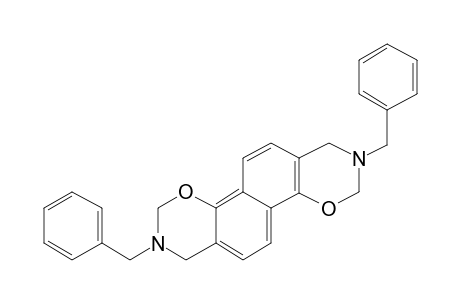 bis-[1,3]-Oxazino[6,5-A:6',5'-F]naphthalene,2,8-dibenzyl-2,3,8,9(1H,7H)-tetrahydro-