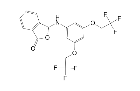 3-[3,5-bis(2,2,2-trifluoroethoxy)anilino]-3H-2-benzofuran-1-one