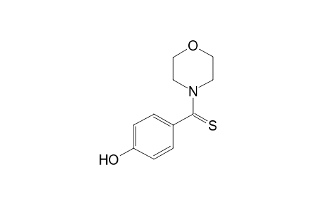 4-[p-hydroxy(thiobenzoyl)]morpholine