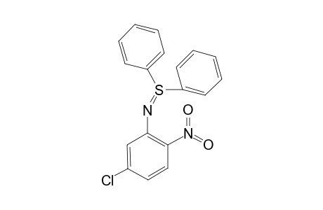 1-Chloro-3-S,S-diphenylsulphilimino-4-nitrobenzene