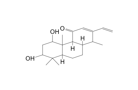 4(1H)-PHENANTHRENONE, 2-ETHENYL-4A,4B,5,6,7,8,8A,9,10,10A-DECAHYDRO-5,7-DIHYDROXY-1,4B,8,8-TETRAMETHYL-