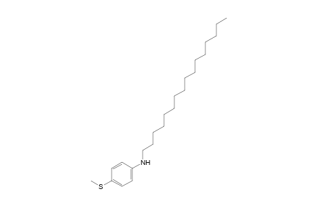 4-(methylthio)-N-hexadecylaniline