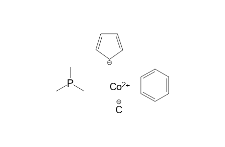 (Cyclopentadienyl)methylphenyl(trimethylphosphan)cobalt(III)