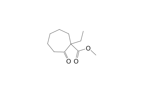 Methyl 1-ethyl-2-oxo-cycloheptanecarboxylate