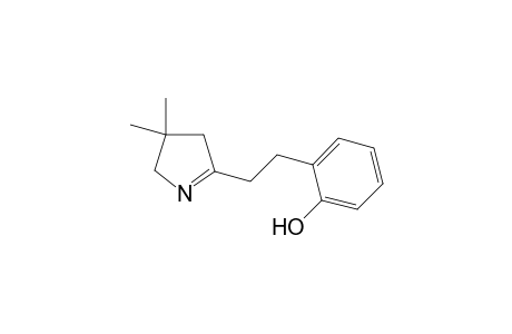 2-(2-(3,3-Dimethyl-3,4-dihydro-2H-pyrrol-5-yl)ethyl)phenol