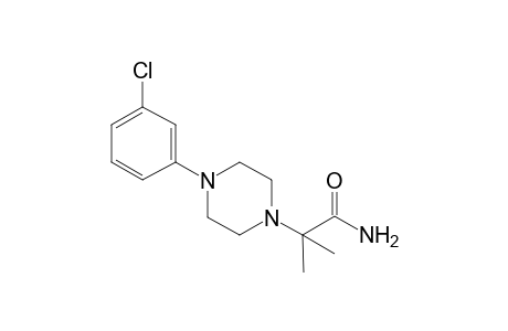 4-(m-CHLOROPHENYL)-alpha,alpha-DIMETHYL-1-PIPERAZINEACETAMIDE