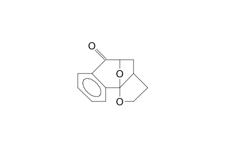 3,3a,4,5-Tetrahydro-5,10b-epoxy-10bH-benzo[6,7]cyclohepta[1,2-b]furan-6(2H)-one