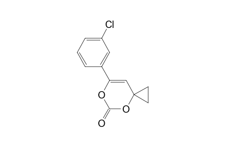 7-(3-Chlorophenyl)-4,6-dioxa-5-carbonyl-spiro[2,5]-7-octene