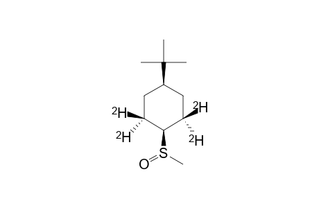 CIS-4-TERT.-BUTYL-2,2,6,6-TETRADEUTERO-CYCLOHEXYL-1-METHYLSULFOXID