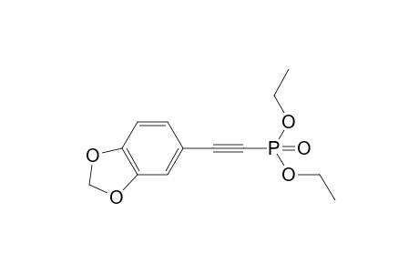 P-(2-(3,4-Methylenedioxyphenyl)ethynyl)-diethyl phosphonate