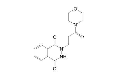 2-[3-(4-Morpholinyl)-3-oxopropyl]-2,3-dihydro-1,4-phthalazinedione