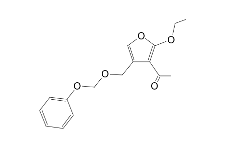 3-Acetyl-2-ethoxy-4-[4'-(phenoxymethoxy)methyl]furan