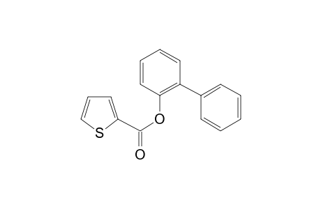 2-Thiophenecarboxylic acid, 2-biphenyl ester