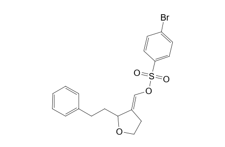 (E)-[2-(2-Phenylethyl)dihydrofuran-3(2H)-ylidene]methyl4-bromobenzenesulfonate