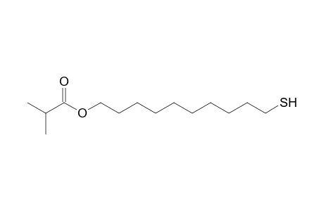 10-sulfanyldecyl 2-methylpropanoate