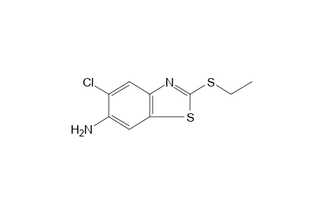 6-amino-5-chloro-2-(ethylthio)benzothiazole