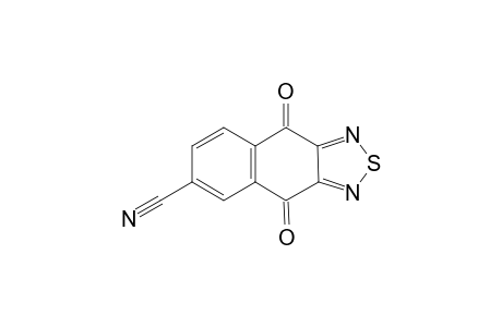 4,9-bis(oxidanylidene)benzo[f][2,1,3]benzothiadiazole-6-carbonitrile