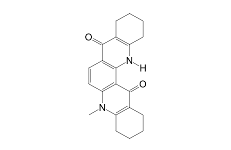 5-methyl-1,2,3,4,9,10,11-octahydrodibenzo[b,f][1,7]phenanthroline-8,14(5H,13H)-dione