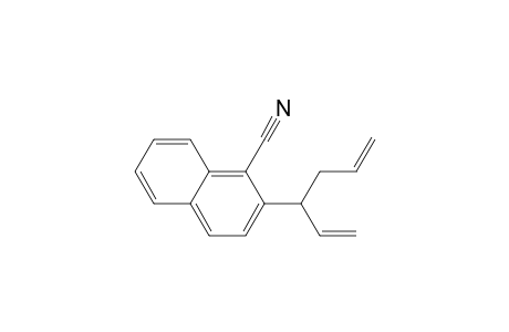 1-Naphthalenecarbonitrile, 2-(1-ethenyl-3-butenyl)-