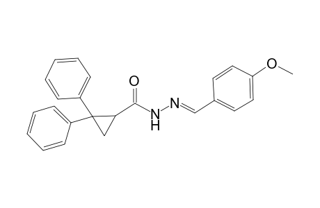 N-[(E)-(4-methoxyphenyl)methyleneamino]-2,2-diphenyl-cyclopropanecarboxamide
